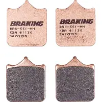 Braking 947cm55 Gesinterde Remblokken