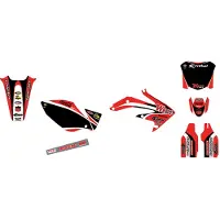 Why Stickers Honda Crf250r 2004-2009 Replica Wyss Grafische Kit