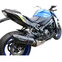 Gpr Exhaust Systems Furore Evo4 Nero Suzuki Gsx-s 950 2021-2024 E5 Oval Gehomologeerde Slip On Uitlaatdemper