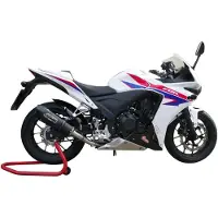 Gpr Exhaust Systems Gp Evo4 Black Titanium Honda Cbr500 R 2023-2024 E5 Conical Gehomologeerde Slip On Uitlaatdemper