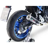 Gpr Exhaust Systems M3 Black Titanium Suzuki Gsx-8s 2022-2024 E5 Round Gehomologeerd Compleet Uitlaatsysteem
