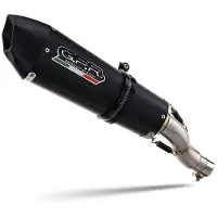 Gpr Exhaust Systems Gp Evo4 Black Titanium Cf Moto 700 Mt 2023-2024 E5 Conical Gehomologeerde Slip On Uitlaatdemper