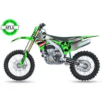 Ufo Thunder Kawasaki Kxf 250 21-22 Plastic Set