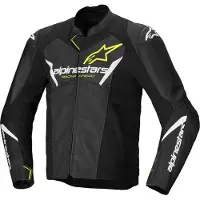 Alpinestars Faster V3 Airflow geperforeerde motorfiets leder- / textieljas Maat