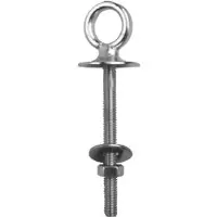 PLASTIMO Eye Inox Chain Zilver 10 x 100 mm