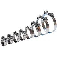 VETUS Rvs304 Heavy Duty D Hoseclamp Zilver 174-187 mm