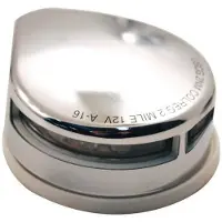 Euromarine Stainless Steel Navigation Bicolour Light Zilver 34 x 77 x 94 mm