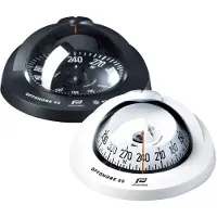 PLASTIMO Offshore 95 Compass With Black Flat Card Zilver 128 x 111 mm
