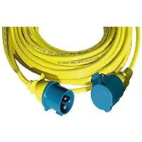 VETUS Cee-cee Ip44 H07bq-f Ground Connection Cable 3g 15 M 16a Goud