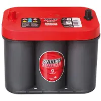 Optima Rode Batterij 50a 12v