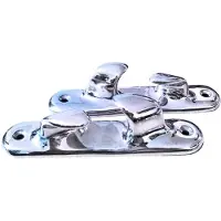 OEM Stainless Steel Fairlead Mooring Cleat Zilver 200 x 38 mm