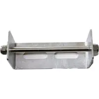 Talamex Bracket Galvanized For Trailer Roller Grijs 145 mm