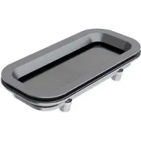 VETUS Aluminium Pz631 A1 Gate Zilver 622 x 197 mm