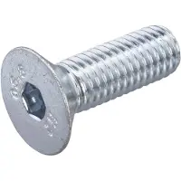 Talamex Bolt Flat Recessed Hexagon Din7991 6 Units Zilver M4 x 50 mm
