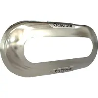 Indemar Stainless Steel 4016010/11 Light Cover Cap Zilver