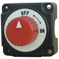 Euromarine Single Pole Battery Switch 250a Oranje 68 x 68 x 66.1 mm
