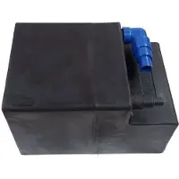 Goldenship Toilet Tank 50l Zwart