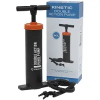 Kinetic Double Action Air Pump Zwart 2x2L