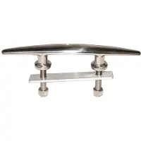 Marine Town Stainless Steel Horn Mooring Cleat Zilver 200 mm