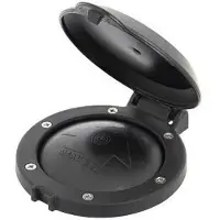 Maxwell Foot Switch With Lid Zwart 104 mm