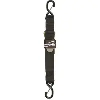 Boatbuckle Gunwale Tie Down Pro 16´ Zwart