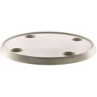VETUS Round Table Top Zilver