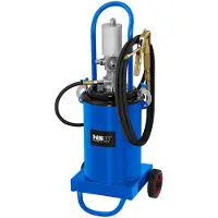 MSW Pneumatische vetspuit - 12 L - verrijdbaar