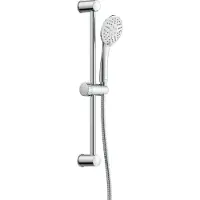 Schutte NAPOLI Doucheset Met Handdouche - 60 cm Glijstang - 3 Standen - Chroom