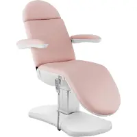 Physa Behandelstoel - 4 motoren - 350 W - 190 x 55 x 67 - 87 cm - 150 kg - Roze / Wit