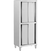 Expondo RVS kast - 800 x 500 x 1800 mm -