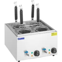 Royal Catering Pastakoker met 4 manden - temperatuur: 30-110 ° C