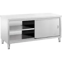 Royal Catering RVS werkkast - ECO - 180 x 70 cm - 600 kg -