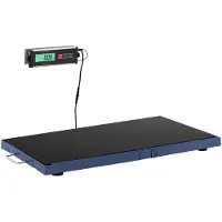 Steinberg Systems Vloerweegschaal - 180 kg / 0,05 kg - 96,5 x 51 cm - antislipmat - LCD