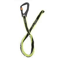 PLASTIMO Aluminium Carabiner Elastic Rescue Rope Geel