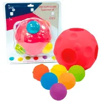 Tachan Meteor Ball With 5 Educated Minipelots Veelkleurig 6-12 Months Kinderen