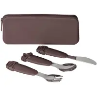 Citron Steel With Vehicle Cover Cutlery Set Bruin
