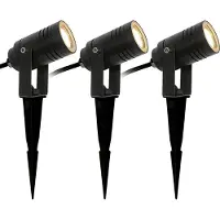 Ks Verlichting - Beamy - Tuinspot - S - X3 - Aluminium - Modern - Spot - Zwart