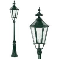 Ks Verlichting Nostalgische Buiten Lantaarn Dublin Groen