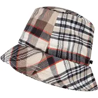 HappyRainyDays Happy Rainy Days Regenhoed Dames Regenhoedje Ruit Groot
