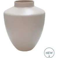Vase the World - Tugela S matte ivory Ø24,5 x H29 cm