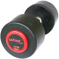 Softee Pro-sport 32kg Dumbbell Zwart 32 kg