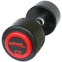 Softee Pro-sport 16kg Dumbbell Zwart 16 kg