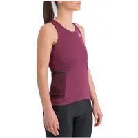 Sportful Supergiara Women's Purple Sleeveless Jersey