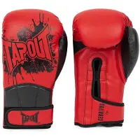 TAPOUT Cerritos Leather Artificial Boxing Gloves Rood 14 oz