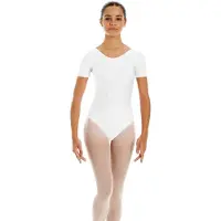 Intermezzo Ly Mc Short Sleeve Leotard Wit 10 Years Meisje