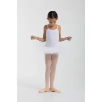 Intermezzo Lover Strap Tu Sleeveless Leotard Wit 6 Years Meisje