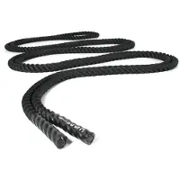 Olive Battle Rope Zwart 15 m