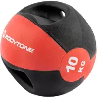 Bodytone Medicine Ball With Handle 10kg Rood 10 kg