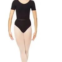 Intermezzo Roy Mc Short Sleeve Leotard Zwart L Vrouw
