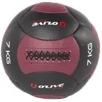 Olive Medicine Ball 7kg Zwart 7 kg